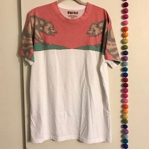 Ryde out California bear graphic tee shirt XL